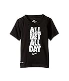 (ナイキ) NIKE キッズTシャツ All Net All Day Tee (Toddler) Black 2T Toddler n/a [並行輸入品]