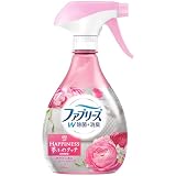 ファブリーズ with レノアハピネス W除菌 消臭スプレー 布用 アンティークローズ&フローラル 本体 370mL