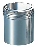 ネジ式フタ付きステンレス保存容器 浅型 50mL /4-5314-05
