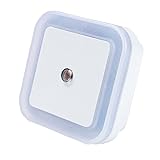 Xiton LED 足元灯 夜間センサーライト コンセント 明暗センサー 省エネ 常夜灯 寝室 廊下 階段用 省エネ 4個セット