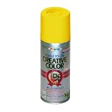 アサヒペン クリエイティブカラースプレー 65イエロー 300ML 【まとめ買い5セット】