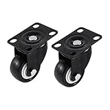 uxcell　キャスター キャスターホイール 　　ラウンドシングルホイール　50mm直径 2個入り