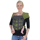 Hoppediz Hop-Tye Classic Baby Carrier Sling (Jacquard Los Angeles Kiwi) by Hoppediz