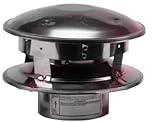 SELKIRK CORP 243800 3-Inch Pellet Vertical Term Cap [並行輸入品]
