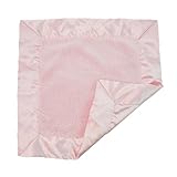American Baby Company Sherpa Security Blanket, Pink by American Baby Company