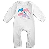 面白い ベビー イルカ ジャンプ 子供服 体に合う White Size 12 Months