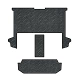 【YMT】40系新型アルファード / ヴェルファイア専用 2NDラグマット サイドプロテクトver. ＋3RDラグマット＋2列目通路マット(M/Lサイズ） YMTシリーズ (L, ダークグレー)