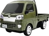 ラジコン ハイゼットトラックジャンボ ラジオコントロールカー：グリーン（DAIHATSU HIJET JUMBO R/C）軽トラ RCカー