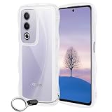 OPPO A3 5G ケース クリア ウェーブ TPU波状のバンパー 透明 スマホケース かわいい うねうね オッポ A3-5G ウェーブ デザイン 可愛い 韓国 女性用 薄型 人気 おしゃれ 耐衝撃 A3-5G ストラップホール付き(クリア)