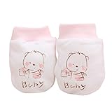 Tonsee 新生児用ミトン ベビー かきむしり防止用手袋 指なし 大人気 可愛い 赤ちゃん用 手袋