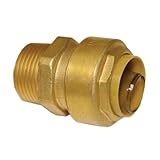 Plumbest c76554r Pipebite push-on 1-inch by 1-inch C by Mアダプタ