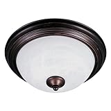 Maxim Lighting 5842MROI 3 Light Basix Flush Mount Ceiling Light [並行輸入品]