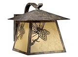 Vaxcel Vaxcel OW50513OA Whitebark 11" Outdoor Wall Light, Olde World Patina [並行輸入品]
