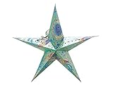 セロット スターランプシェード ブルー (L)