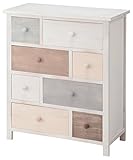 AZUMAYA チェスト4段 MIP-411MIX