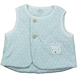 《春秋対応》(日本製) Pample Mousse(パンプルムース) ドット柄中綿入りキルト胴着 50cm~70cm/SA NO.DP-81519