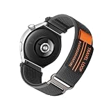 [AUFY] コンパチブル Huawei Watch GT4 46mmバンド，対応 Huawei Watch GT 4 46mmバンド用伸縮ナイロンストラップ 対応 Huawei Watch GT4 46mm用スポーツ交換バンド (E)