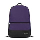 Artone MH Series Unisex-Child Contrast Color Purple Nylon Backpack [並行輸入品]
