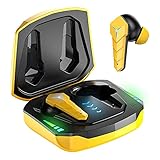 KINGSTAR ゲーミングイヤホン ワイヤレスイヤホン bluetooth イヤホン イヤホン ゲーム用 遅延なし 瞬時接続 ゲーム向き