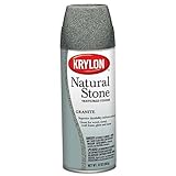 Krylon Diversifiedブランドk03700000ナチュラルストーンスプレーペイント、Granite、12oz。 1 K03700000 1