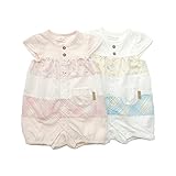 Lily ivory (リリー アイボリー ) 半袖グレコ (70～80cm) キムラタンの子供服 (71613-172) ブルー 70