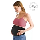 Vest Anti-Radiation Safe and Healthy Pregnancy Belt Cover Belly Band - L - Black [並行輸入品]