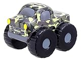 Burton & Burton 8 " x 6.5 "セラミックCamouflage Monster Truck Money Bank