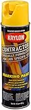 Krylon 7301 APWA Safe Yellow Solvent Based Marking Paint - 15 oz. Aerosol [並行輸入品]