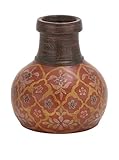 Deco 79 Terracotta Vase, 8 by 10-Inch [並行輸入品]