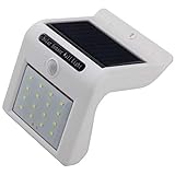 FLAMEER 16LED ソーラーライト　 人感 　ウォールライト　太陽光発電 屋外照明 　耐久性　ガーデン　庭　照明