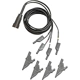 Fluke VL1735/45 Banana 4 Phase Voltage Lead Set, For 1735 and 1745 Power Quality Loggers [並行輸入品]
