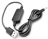 12V昇圧電源供給ケーブル 1m DC(3.5*1.35mm)(オス)-USB(A)(オス) ルーター 音響機器 ACアダプタ代用