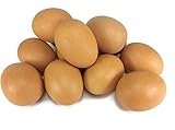Egg人工リアルなシミュレーション食品セットFaux Fake Chicken Egg 12ピース
