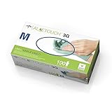 Medline 6MDS195175 Aloetouch 3G Powder-Free Latex-Free Synthetic Exam Gloves, Vinyl, 9 Length, Mediu