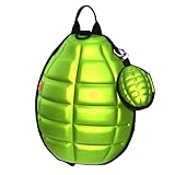 クリエイティブ子供のバックパックソフトショルダーバッグファッションスクールバッググリーン