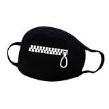 QIAONAI 可愛いマスク 　面白い図案　立体マスク 自転車用　防風　防寒　アウトドア　通学　通勤　秋冬 　花粉対策 　風邪 　防塵マスク　レギュラーマスク　レディース 　メンズ　男女兼用 (col