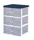 サンコープラスチック 収納引き出し エルピス クローゼット No.300 ダークブルー 約幅50×奥行44.1×高さ69.3cm 452252