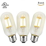 ZZ Lighting 6W LED Dimmable Filament Long Lasting Vintage Bulb 60W Incandescent Bulb Equivalent 2700