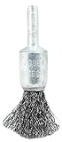Shark 720E 0.5-Inch Crimped Wire End Brush with 0.006-Gauge Wire, 0.25-Inch Shaft [並行輸入品]