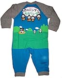 たけのこの里 パロディ たけパンダ　スウエットロンパース 80cm