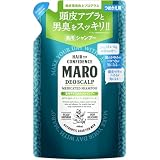 【医薬部外品】 MARO(マーロ) デオ スカルプ シャンプー メンズ 薬用 ノンシリコン 超濃密泡 400ml 詰め替え