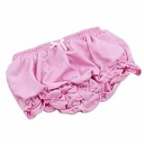 Fairy Rene 激カワ ドロワーズ かぼちゃパンツ フリル リボン 付き 【全9色】フリーサイズ フレパン フレア パンツ 見せパン (ピンクパープル)
