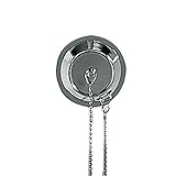 American Standard 1501.170.295 Standard Collection Bath Drain with Chain and Stopper Satin Nickel [並