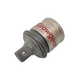 [GROWGEAR]打撃に強くピンが要らない インパクトアダプター 差込角12.7 変換9.5 インパクトレンチ 変換アダプター ソケットアダプター ソケットアンビル ピン交換の「面倒くさい」を解消中