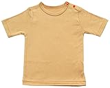 アンナニコラ シンプル半袖Tシャツ 90cm ライトオレンジ I-10153 日本製