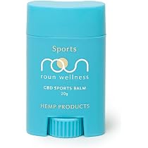 Amazon | roun CBD スポーツバーム スティック 持ち運び こめかみ 肩