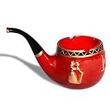 CXQ レトロパイプ灰皿のタバコの手工芸クリエイティブホームインテリアギフト