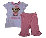 サンベビー まるるープリントパジャマ・ルームウェア 90cm ピンク