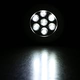 Lixada 7W 埋め込み式　LED スポットライト IP67防水対応 ガーデンライト 玄関先 屋外照明 遊歩道 AC 85-265V
