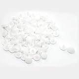 100個オートカーのドアフェンダー8x7mmホールプッシュプラスチックリベットファスナーホワイト
